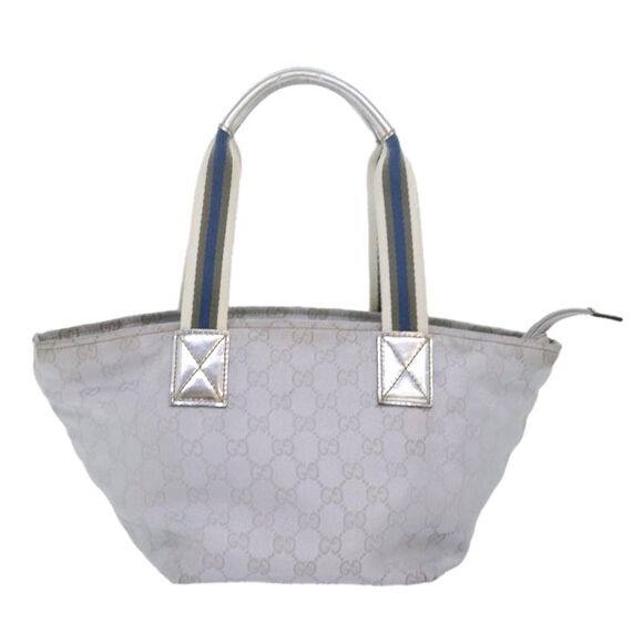 Pre Loved gucci Women Silver Tote Bags - Picture 2 of 8